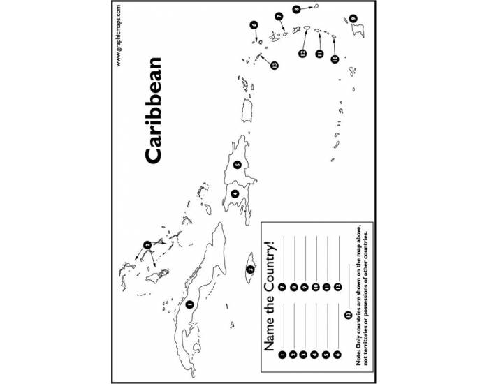 caribbean map test Quiz Caribbean map test Quiz