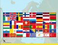 Flags of Europe 2012