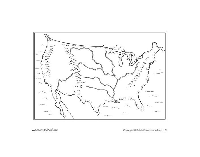 USA Key Physical Features Quiz