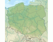 Mapa jezior i rzek Polski Quiz