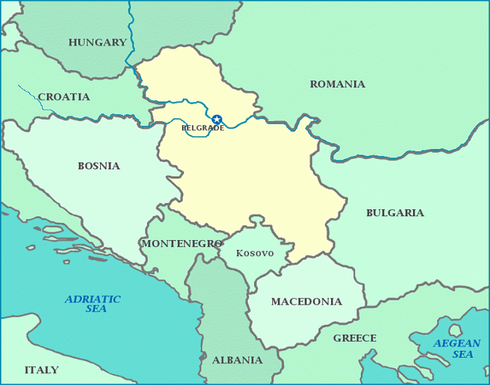 10 Largest Cities of Serbia Quiz