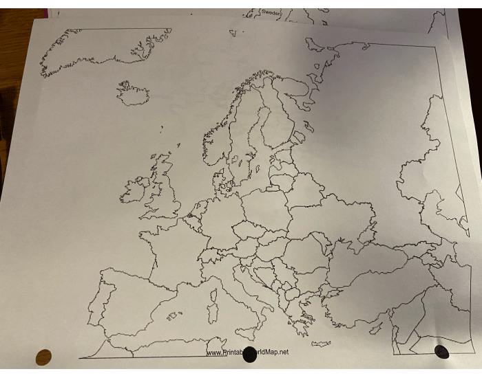 Europe Map Quiz
