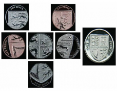 The Royal Shield of Arms in coins