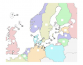 Countries & Islands Bordering the North Sea & Baltic Sea