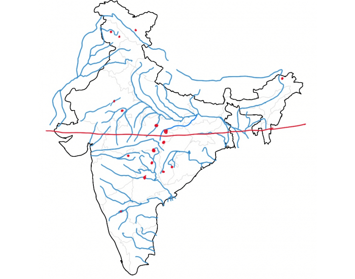 River System Without Names Rivers system — Printable Worksheet