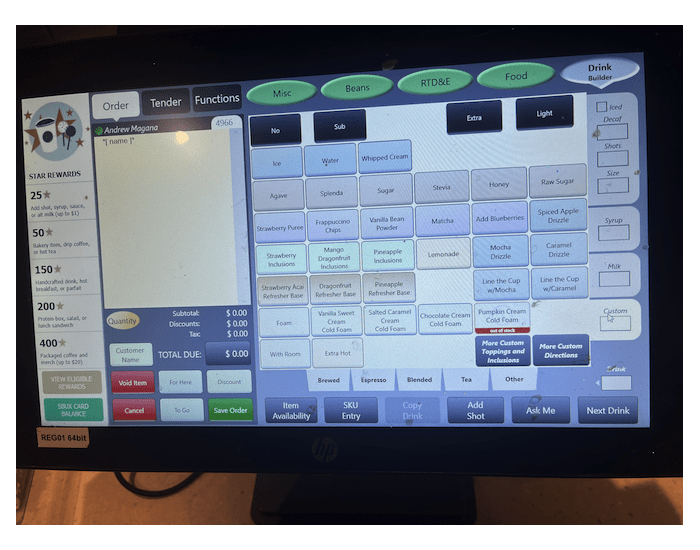 Pos Server System Practice POS System Custom Quiz