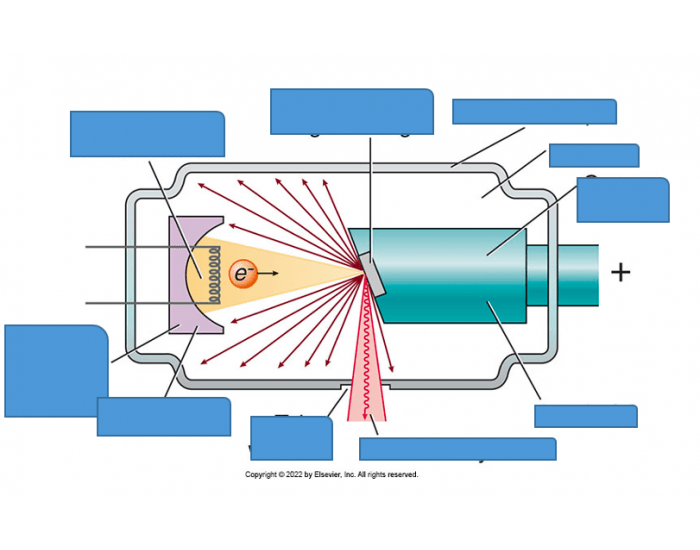 Ray Tube Shell diagram of x-ray tube Quiz
