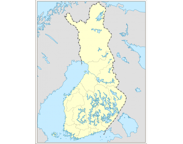 Suomen meret, järvet ja vuoristot Quiz