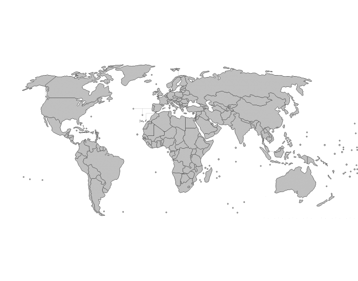 ANTH 125 Map Quiz — Printable Worksheet