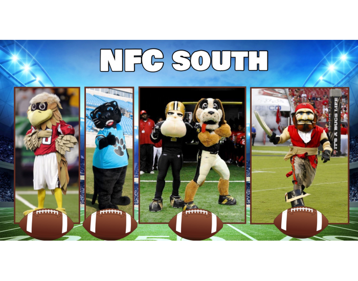 NFL Mascots (NFC South) — Printable Worksheet NFL Mascots (NFC South) — Printable Worksheet