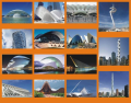 Creations of the famous architect Calatrava