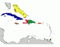 Glavni gradovi na Karipskite zemji (Capitals of Caribbean countries)