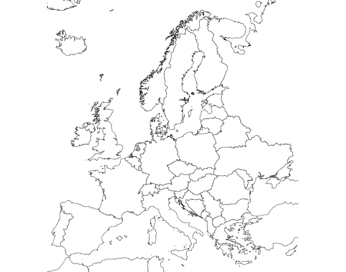 Evropa - moře, průlivy, zálivy Quiz