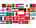 Zastave sudionica Svjetskog prvenstva u Katru