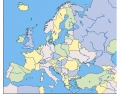 European Countries, Rivers and Seas
