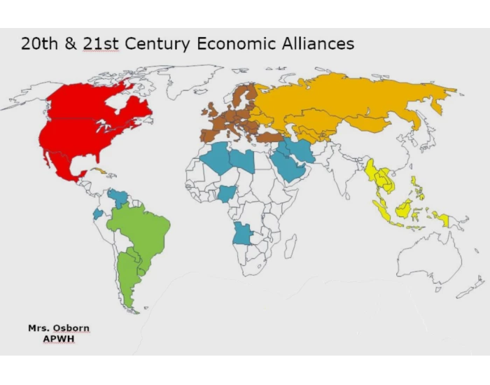 APWH Map: Period 4 Economic Alliances Quiz