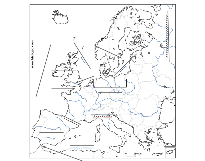 Western Europe Physical Geography Quiz Western europe physical geography quiz