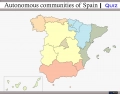 Autonomous communities of Spain | Matching Quiz