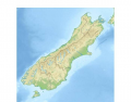 Physical Geography :  South Island of New Zealand