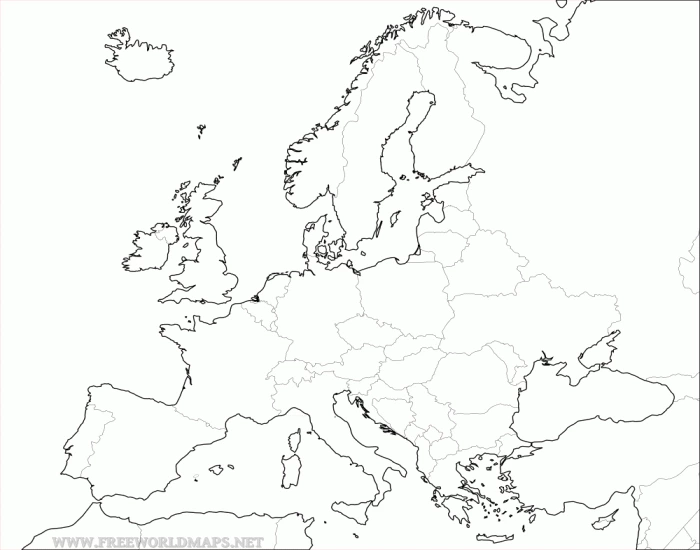 Mapa Fizyczna Europy Test Quiz