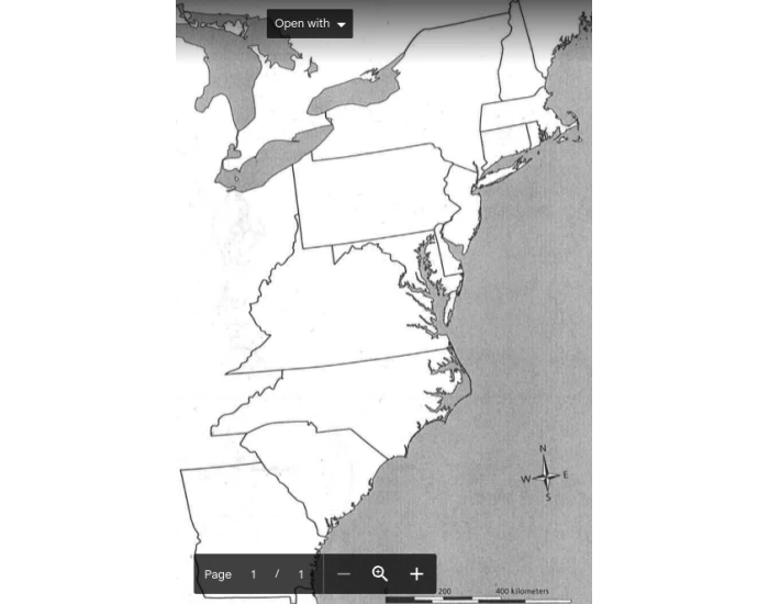 The Thirteen Colonies Quiz The thirteen colonies quiz
