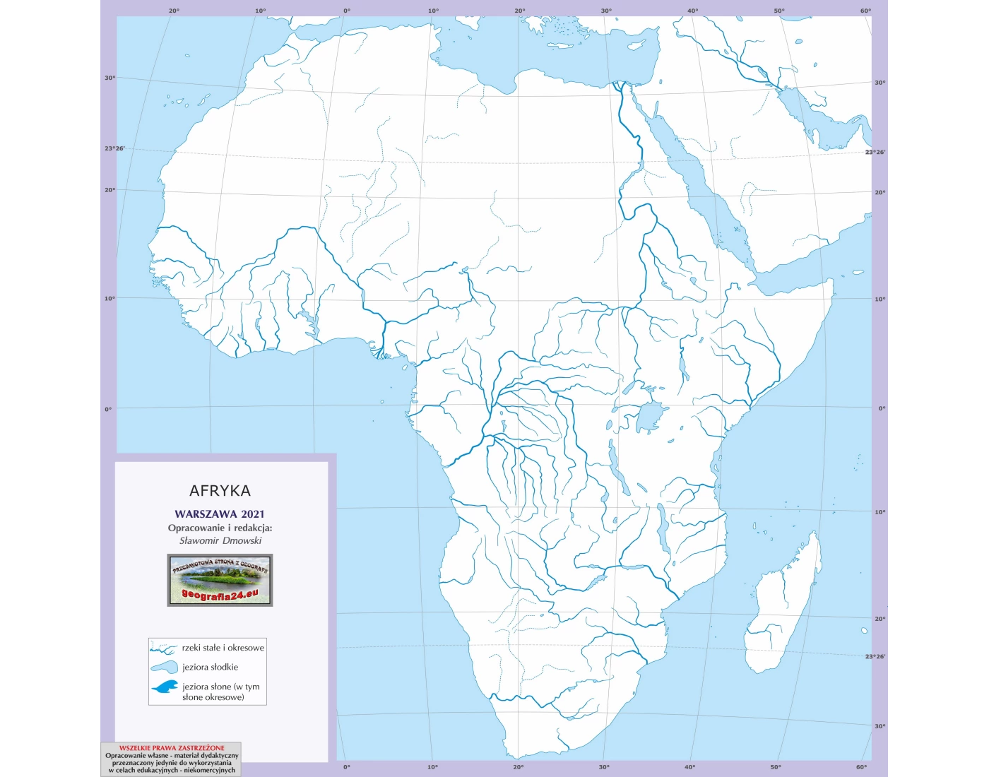 Sprawdzian Z Historii Afryki Państwa I Stolice Ogólnogeograficzna mapa Afryki klasa 8 Quiz