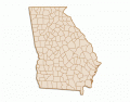 Georgia County Seats