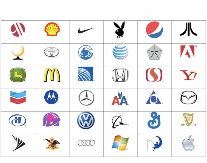 Logo quiz worksheet