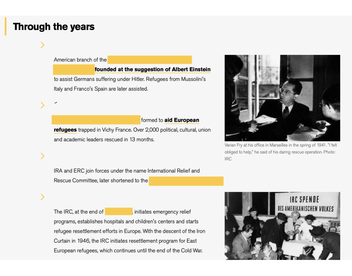 IRC History Part 1 Quiz