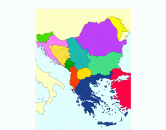 The Balkans: countries
