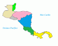 Los paises y capitales de Centroamerica.
