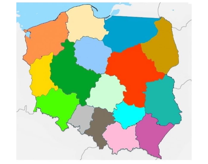Województwa Polski i ich stolice Quiz