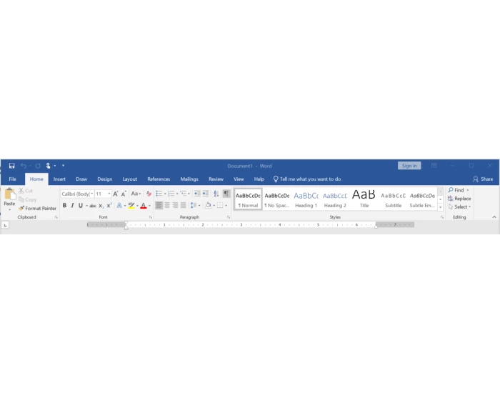 2019 Word Home Ribbon Features Quiz