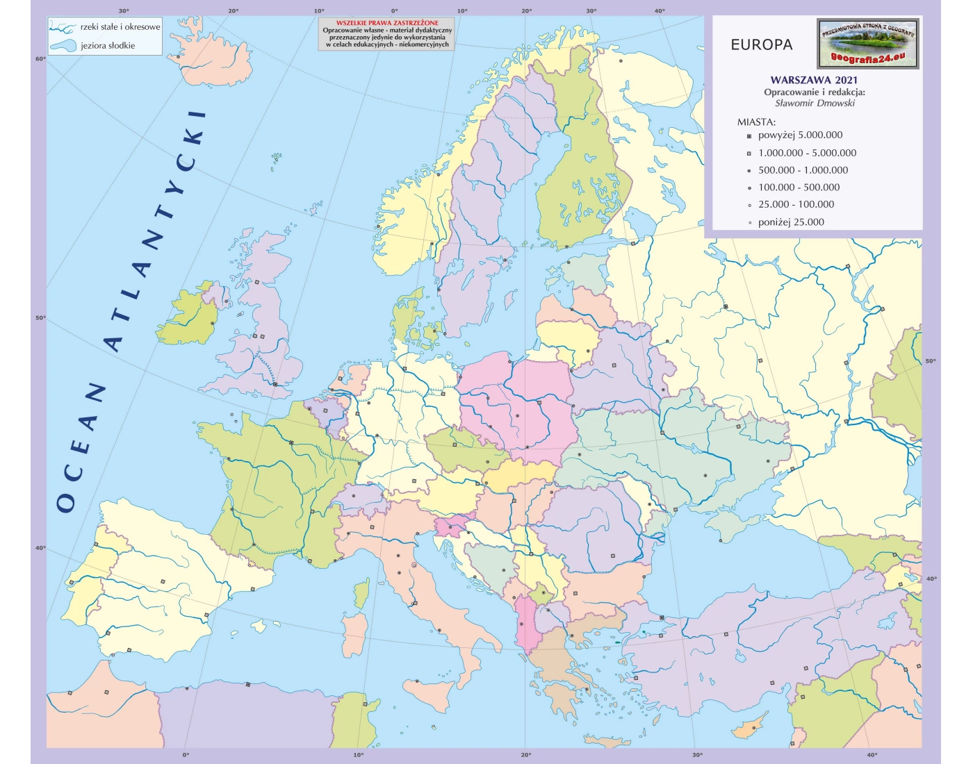 Europa Państwa I Stolice Quiz EUROPA STOLICE QUIZ