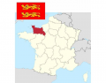Neighbours of Lower Normandy : Regions of France