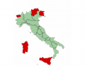 Regions of Italy : Autonomous regions with special statute