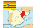 Neighbours of Aragon : Autonomous communities of Spain