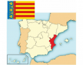 Neighbours of Valencia : Autonomous communities of Spain