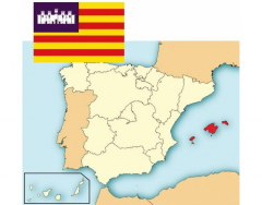 Neighbours of The Balearic Islands : Autonomous communities of Spain