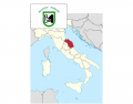 Neighbours of Marche (Regions of Italy)