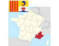 Neibors of Provence-Alpes-Côte d'Azur : Regions of France