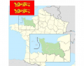 Lower Normandy Region : Departments of France