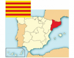 Neighbours of Catalonia : Autonomous communities of Spain
