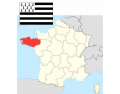 Neighbours of Brittany : Regions of France
