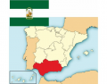 Neighbours of Andalusia : Autonomous Communities of Spain.