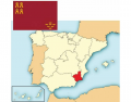Neighbours of Murcia : Autonomous communities of Spain