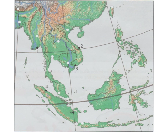 Juhovýchodná Ázia Fyzická Geografia Quiz