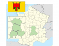 Auvergne Region : Departments of France
