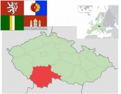 Neighbours of South Bohemian Region : Regions of Czech Republic