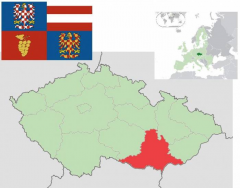 Neighbours of South Moravian Region : Regions of Czech Republic